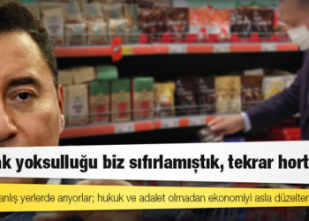 Babacan'dan Erdoğan'a: Devleti market işletmeciliğine sokarak fiyatları kontrol edebileceğine inanıyorsa beyhude bir çaba