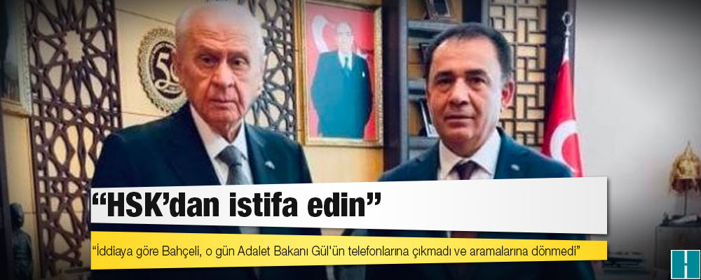 Bahçeli'den Hamit Kocabey'e talimat: HSK'dan istifa edin