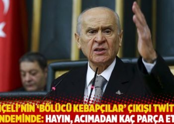 Bah&ccedil;eli&rsquo;nin &lsquo;b&ouml;l&uuml;c&uuml; kebap&ccedil;ılar&rsquo; &ccedil;ıkışı Twitter g&uuml;ndeminde: Acımadan ka&ccedil; par&ccedil;a etti!