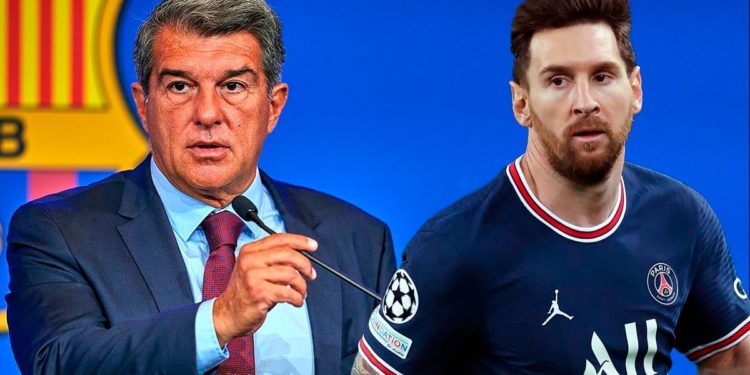 Barcelona Başkanı Laporta: Messi'nin bedava oynayacağını söylemesini umuyordum