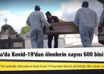 Brezilya'da Kovid-19'dan ölenlerin sayısı 600 bini geçti