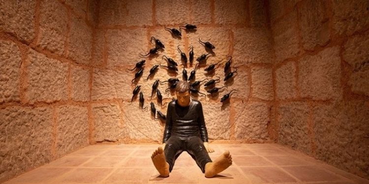 Bursa'nın 2300 yıllık zindanı sanat galerisi oldu