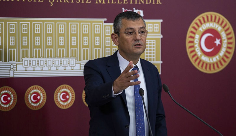 CHP’li Özel: Bu tezkerenin derdi, terörle mücadele değil