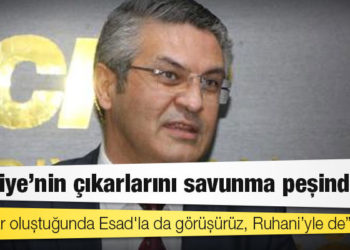 CHP Genel Başkan Yardımcısı Salıcı: Türkiye'nin çıkarlarını savunma peşindeyiz, koşullar oluştuğunda Esad ile de görüşürüz, Ruhani ile de