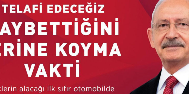 CHP'den yeni kampanya: Kaybettiğini yerine koyma vakti