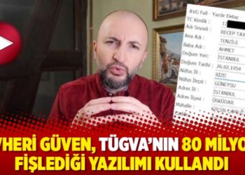 Cevheri G&uuml;ven, T&Uuml;GVA'nın 80 milyonu fişlediği yazılımı kullandı