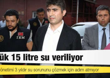 Cezaevi yönetimi 3 yıldır su sorununu çözmek için adım atmıyor: Eski İstanbul TEM Müdürü Ömer Köse’ye günlük 15 litre su veriliyor