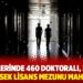Cezaevlerinde 460 doktoralı, 2 bin 371 yüksek lisans mezunu mahpus