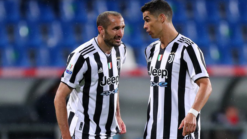 Chiellini, sezon başındaki puan kayıplarını Ronaldo'ya bağladı