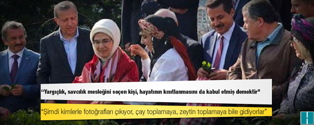 Cumhurbaşkanlığı YİK Üyesi Çiçek'ten yargıçlara: Şimdi kimlerle fotoğrafları çıkıyor, çay toplamaya, zeytin toplamaya bile gidiyorlar