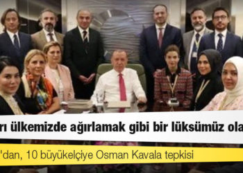 Cumhurbaşkanı Erdoğan’dan Osman Kavala için çağrı yapan 10 elçi açıklaması: “Bizim bunları ülkemizde ağırlamak gibi bir lüksümüz olamaz”