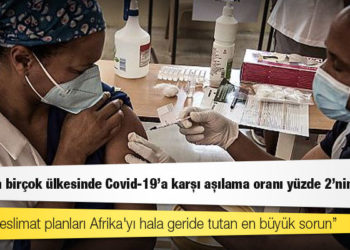 DSÖ: Afrika'nın birçok ülkesinde Covid-19'a karşı aşılama oranı yüzde 2'nin altında