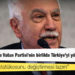 Doğu Perinçek: AK Parti MHP ve Vatan Partisi'nin birlikte Türkiye'yi yönetmesi lazım