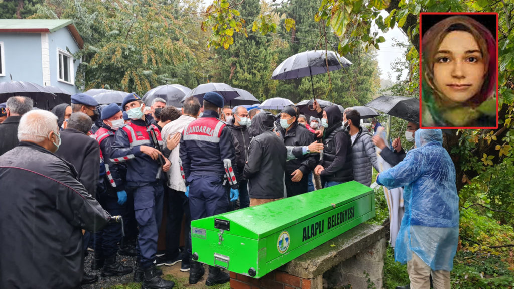 Dr. Rümeysa Berin Şen son yolculuğuna uğurlandı:  KHK’lı Murat Şen, elleri kelepçeli şekilde kızının mezarına toprak attı