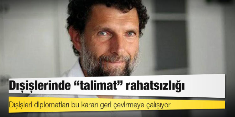 Dışişlerinde Kavala krizi