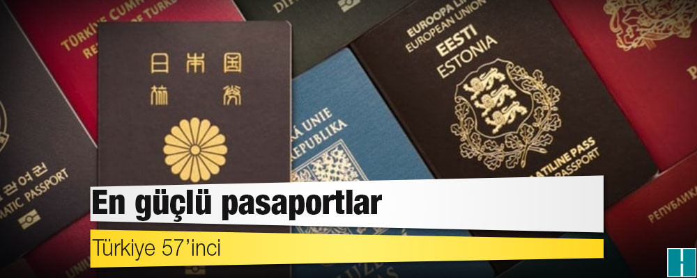 En güçlü pasaportlar: Türkiye 57’inci