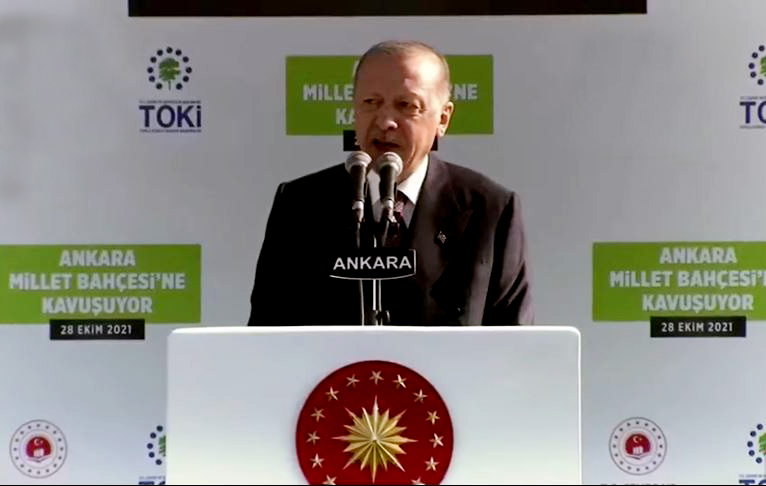 Erdoğan: Avrupa’da, Amerika’da raflar boş, bizde bolluk devam ediyor