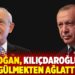 Erdoğan, Kılı&ccedil;daroğlu&rsquo;nu &lsquo;g&uuml;lmekten ağlattı&rsquo;