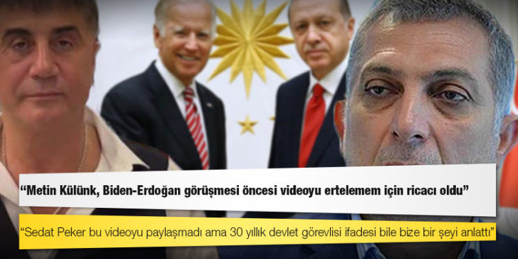 Erk Acarer, Sedat Peker'in sözlerini aktardı: "Metin Külünk, Biden-Erdoğan görüşmesi öncesi videoyu ertelemem için ricacı oldu