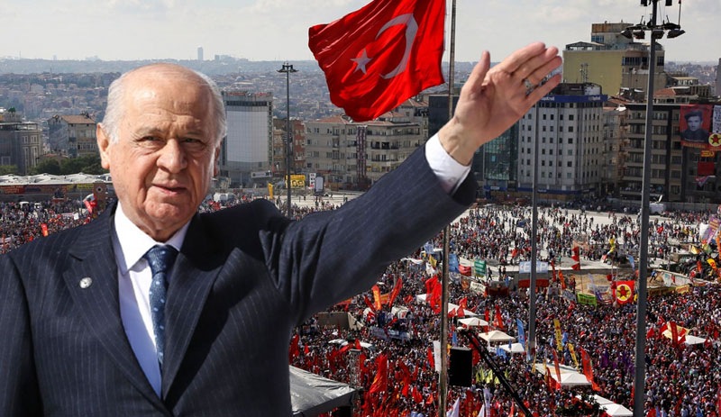 Gezi arşivinden MHP ve Bahçeli çıktı