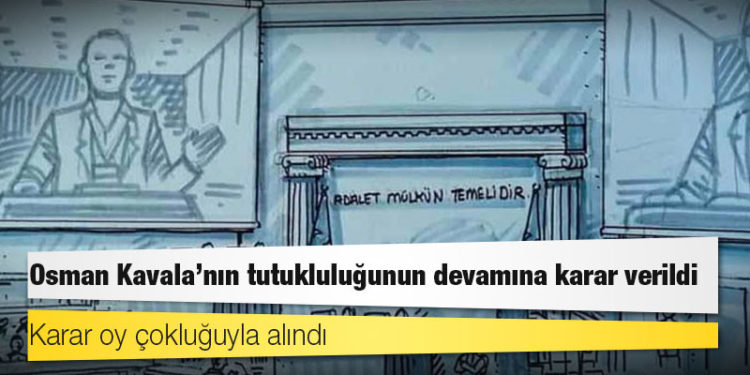 Gezi ve Çarşı davalarının birleştirilmesinin ardından ilk duruşma: Osman Kavala'nın tutukluluğunun devamına karar verildi