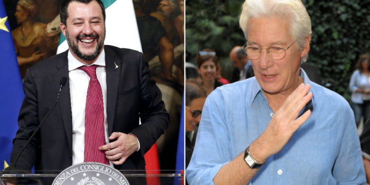 Göçmenlerin denizde mahsur bırakmaktan yargılanan eski İtalya İçişleri Bakanı, Hollywood yıldızı Richard Gere'in tanık olmasına tepki gösterdi