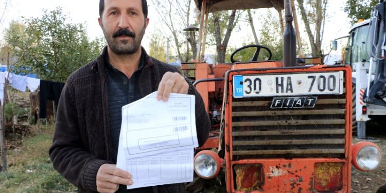 Hakkarili çiftçi: Hiç gitmediğim İstanbul, Ankara ve Aydın'dan trafik cezaları geldi