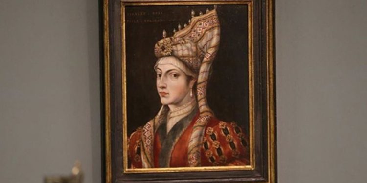 Hürrem portresi 126 bin sterline satıldı