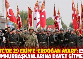 KKTC’de 29 Ekim’e ‘Erdoğan ayarı’: Eski cumhurbaşkanlarına davet yok