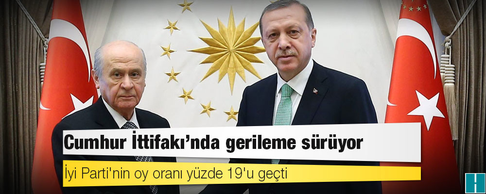 KONDA anketi: İyi Parti'nin oy oranı yüzde 19'u geçti; Cumhur İttifakı’nda gerileme sürüyor