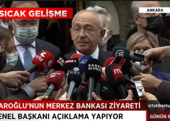 Kavcıoğlu ile görüşen Kılıçdaroğlu, Erdoğan’a seslendi: Merkez Bankası’nın kurumsal kimliğine saygı göster