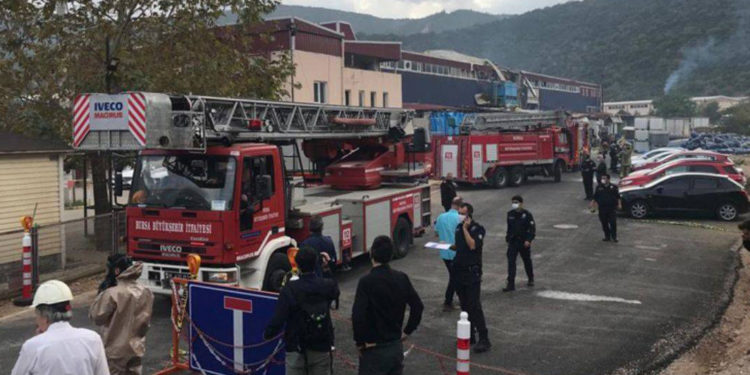 Kimya fabrikasında patlama: 1 ölü, 6 yaralı