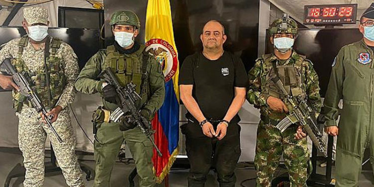 Kolombiya'nın en çok aranan uyuşturucu baronlarından 'Otoniel' lakaplı Dairo Antonio Usuga yakalandı