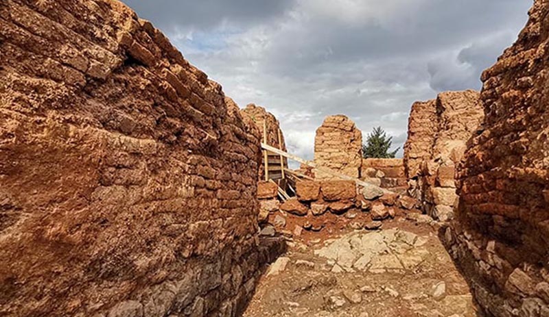 Kurul Kalesi'ndeki kazılarda yeni girişe ulaşıldı