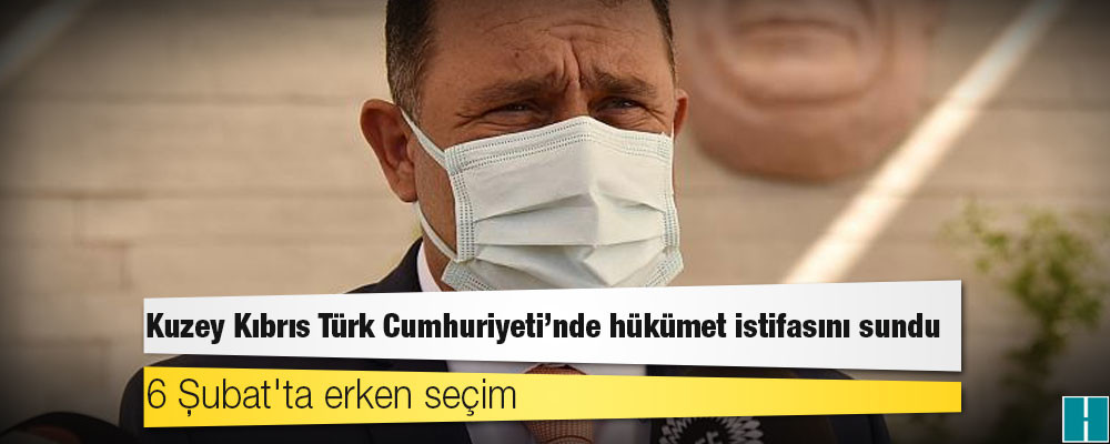 Kuzey Kıbrıs Türk Cumhuriyeti'nde hükümet istifasını sundu, 6 Şubat'ta erken seçim