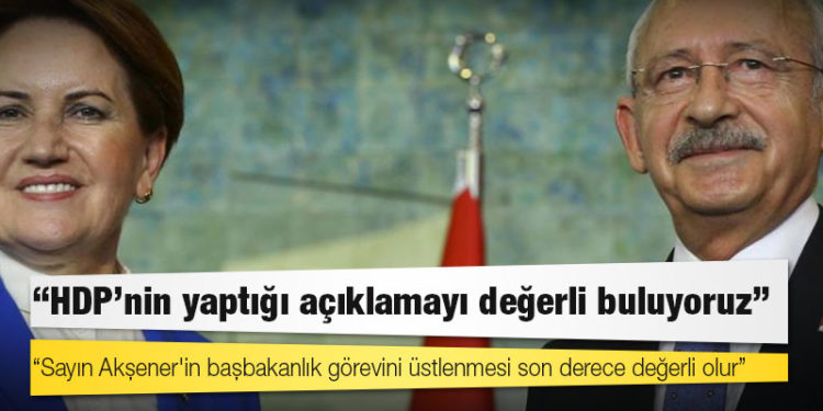 Kılıçdaroğlu: Akşener'in adaylığı ittifak içinde tartışılmadı