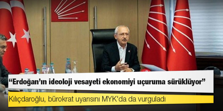 Kılıçdaroğlu, bürokrat uyarısını MYK'da da vurguladı: Milat başladı