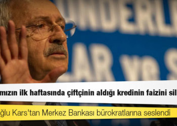 Kılıçdaroğlu: İktidarımızın ilk haftasında çiftçinin aldığı kredinin faizini sileceğiz