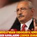 Kılıçdaroğlu’ndan Erdoğan’a: Kimse senin racon keser havalarını çekmek zorunda değil