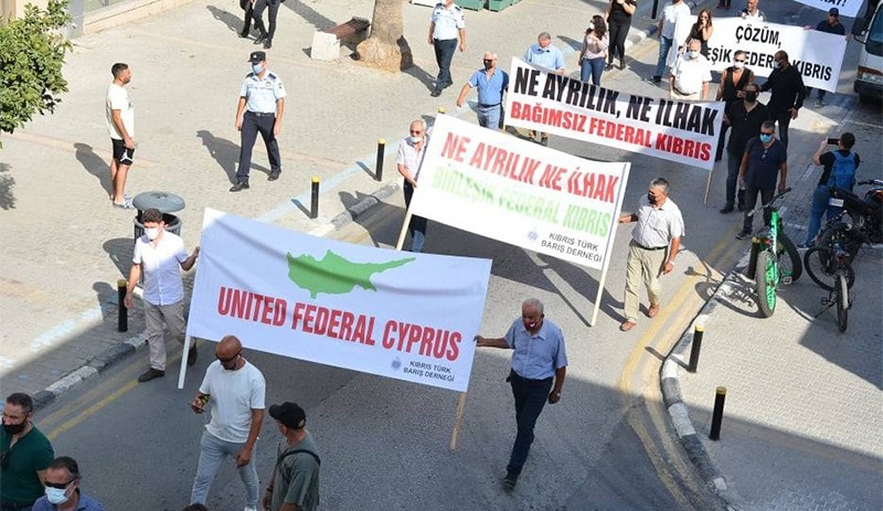 Lefkoşa’da yaşanan son siyasi ve ekonomik gelişmeleri protesto edildi