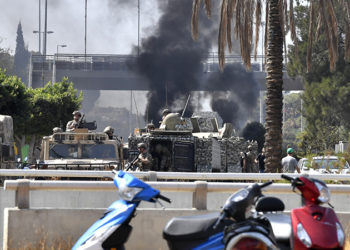 Lübnan'da Beyrut'taki olaylar için bir günlük yas ilan edildi