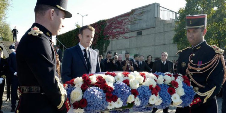 Macron Cezayirlilerin öldürüldüğü katliamı kınadı