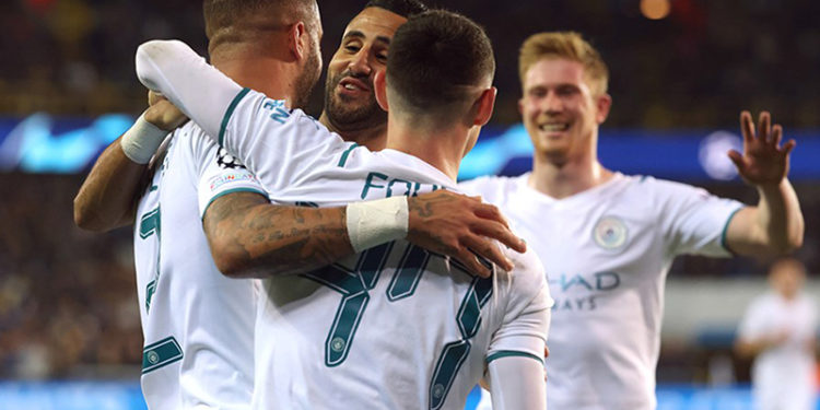 Manchester City, Club Brugge karşısında farklı kazandı