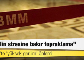 Meclis'te 'yüksek gerilim' önlemi: Vekilin stresine bakır topraklama