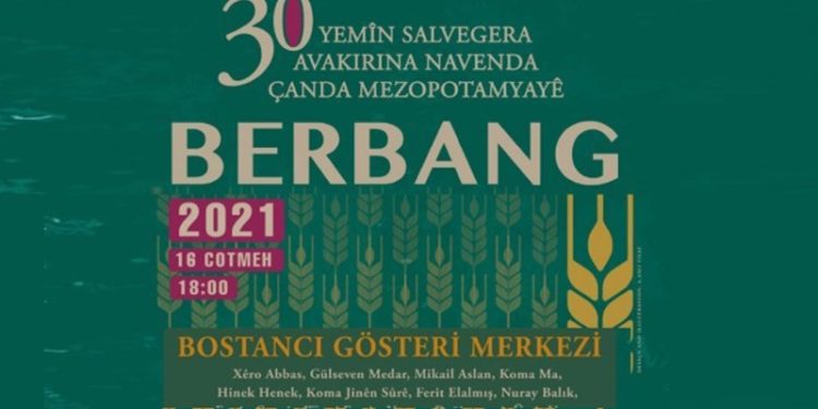 Mezopotamya Kültür Merkezi'nin 30. yıl dönümü için konser