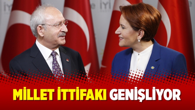 Millet İttifakı genişliyor