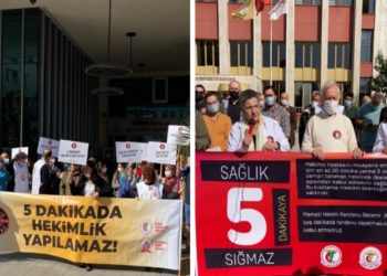 Muayene süresinin 5 dakikaya indirilmesine hekimler isyan etti