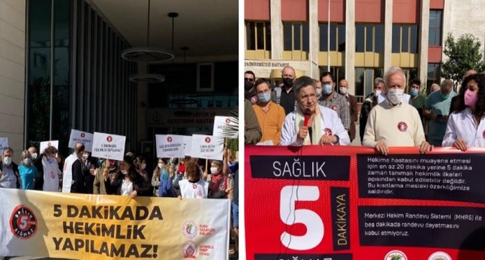 Muayene süresinin 5 dakikaya indirilmesine hekimler isyan etti