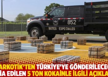 Narkotik&rsquo;ten T&uuml;rkiye&rsquo;ye g&ouml;nderileceği iddia edilen 5 ton kokainle ilgili a&ccedil;ıklama