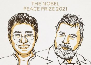 Nobel Barış Ödülü, Filipinli ve Rus gazetecilere